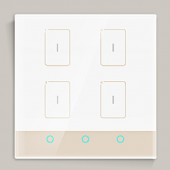 LTECH TK-RF04-A Wall Switch Led Controller Smart Home Intelligent Control Panel
