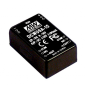 DCW05 5W DC-DC Mean Well Regulated Dual Output Converter Power Supply