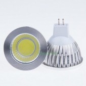 New COB 6W MR16 Dimmable LED Spotlights 120 Angle Led Lamp 5Pcs