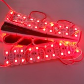 SMD 5050 Waterproof Red LED Quad Module Light DC12V