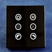 TM03 Touch Panel 6 Buttons Dimmer Controller for RGB LED Strip