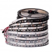 12V WS2811 5050 RGB Strip Addressable 30/48/60leds/m Led Pixels 5M 16.4ft