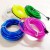 Single Color Flexible EL Wire Neon Light For Car/Party Decoration 2pcs